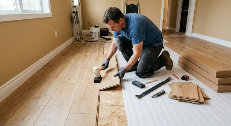 Laminate Floor Installation in Danvers, MA