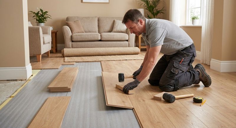 Laminate Floor Installation in Hingham, MA