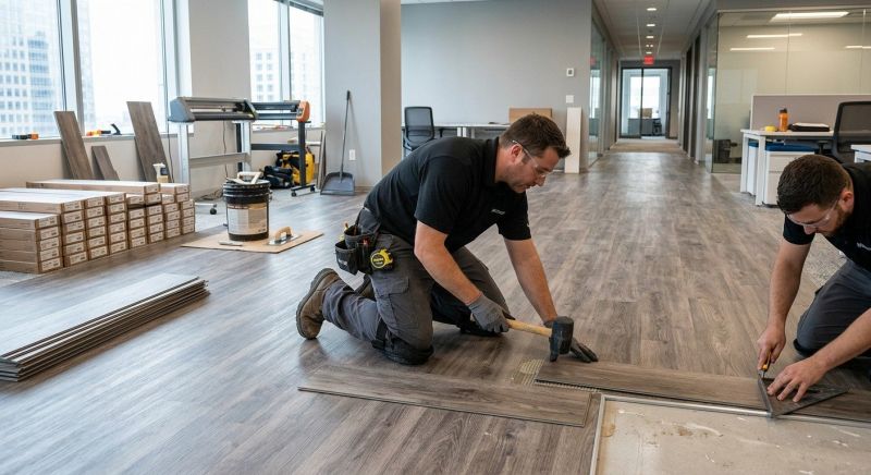Linoleum Floor Installation in Hanson, MA