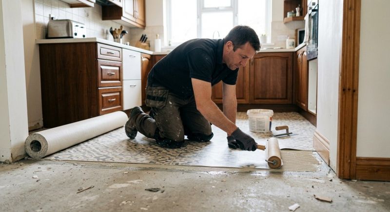 Linoleum Floor Installation in Marlborough, MA