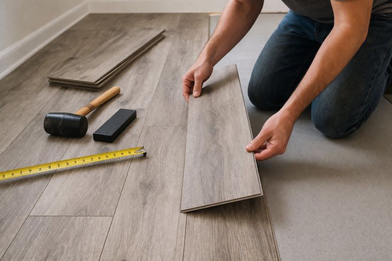 Luxury Vinyl Tile Installation in Canton, MA