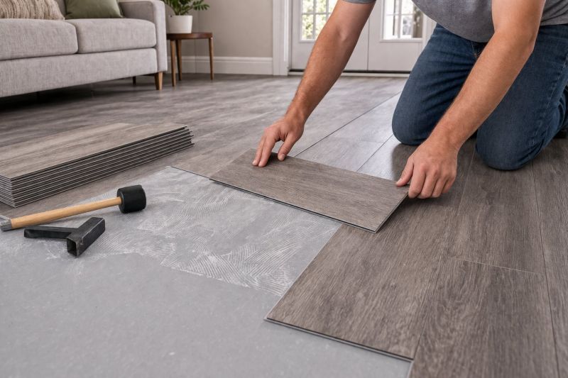 Luxury Vinyl Tile Installation in Concord, MA