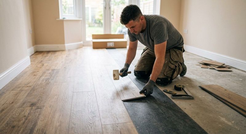 Luxury Vinyl Tile Installation in Hyde Park, MA