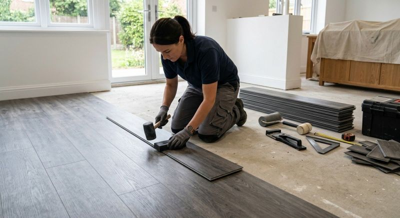 Luxury Vinyl Tile Installation in Boston, MA