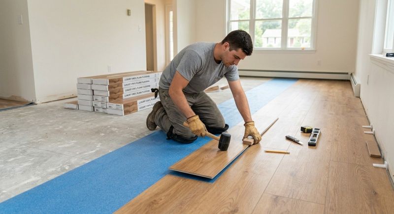 Lvt Flooring Installation in Concord, MA