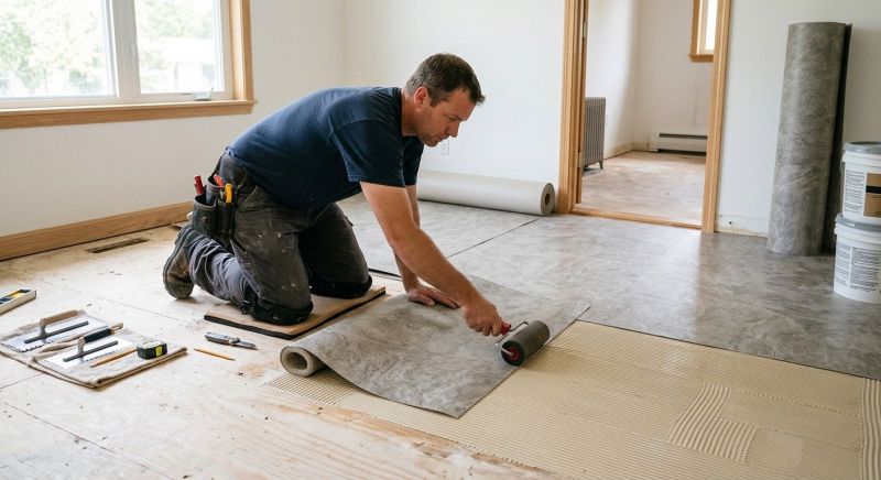Sheet Vinyl Installation in Ashland, MA
