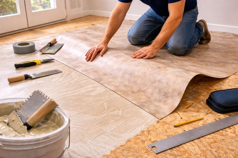 Sheet Vinyl Installation in Boston, MA