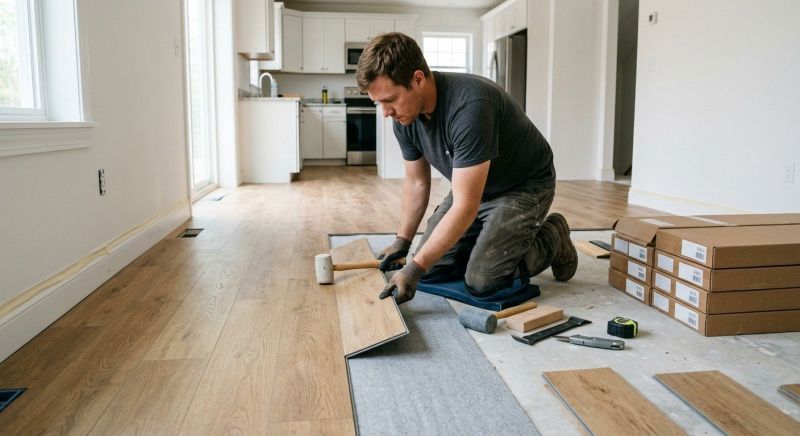 Vinyl Flooring Installation in Quincy, MA
