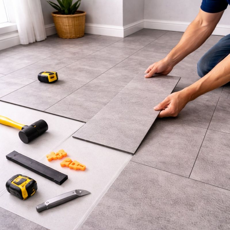 Vinyl Tile Installation in Boston, MA